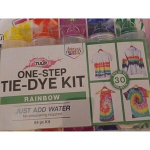 LOT OF 3 TIE DYE KITS-ONE KIT MISSING SOME RUBBER BANDS